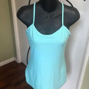 LULEMON ATHLETIC TOP SIZE S-MED EUC STRAP RACER BACK